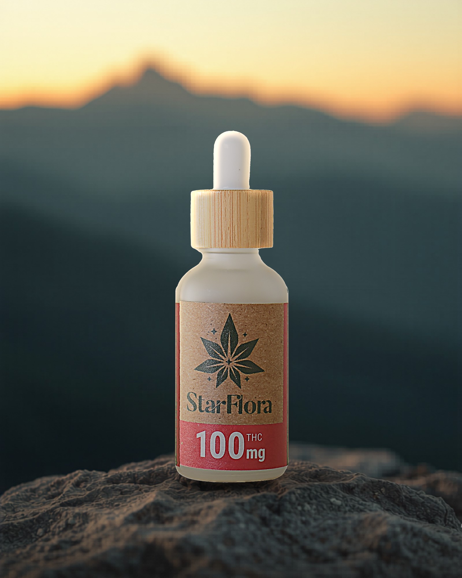 Glacier Peak tincture bottle