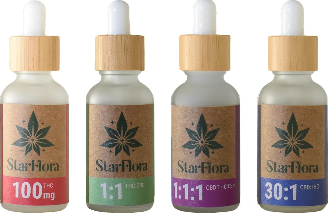 The four StarFlora tinctures