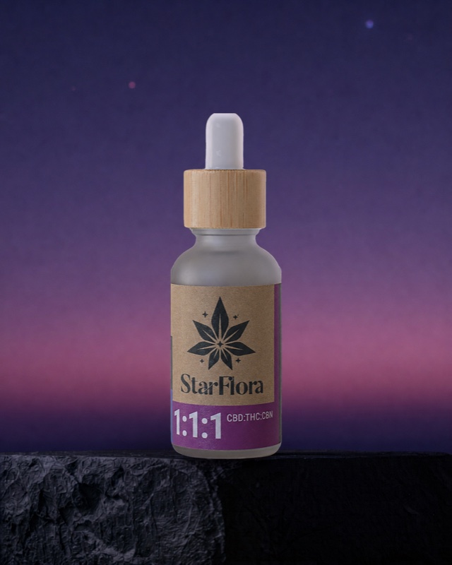 Moonrise tincture bottle